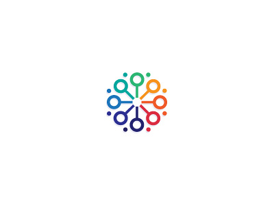 network icon logo network social