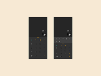 Calculator calculator dailyui design mobile ui