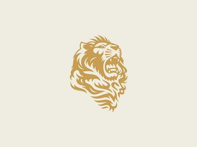 Lion Head king leader lion lion logo