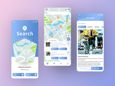 Store Search App app search store ui