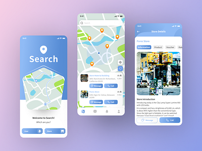 Store Search App app search store ui