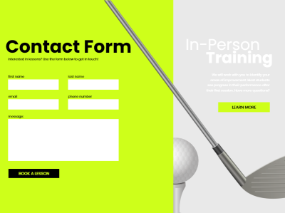 contact form