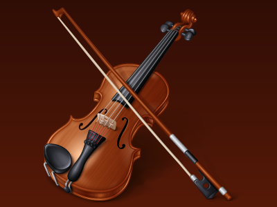 Violin icon violin
