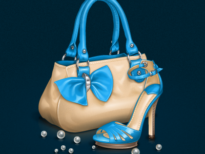 Accesories bag icon pearl shoes womens accessories