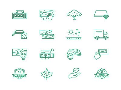 Simple Outline Icons