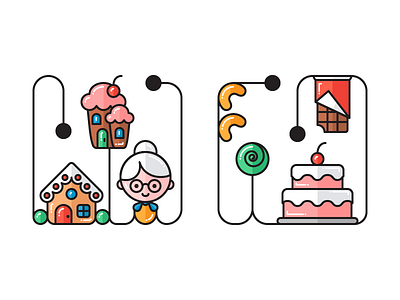 Product Icons cake chocolate contour electronics fitness food and drink home made icon illustrator musical instruments nuts sweets vector