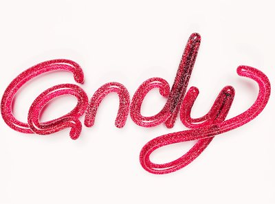 3D Typography 3d art 3d illustration calligraphy candy design typography webshocker