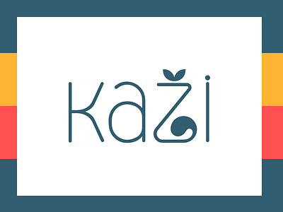 Kazi Logo cat logo logotype reutskiy wear