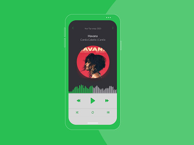 This is my #dailyUI challenge Day 9 Music Player