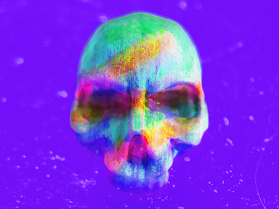 Skull candy 3d design