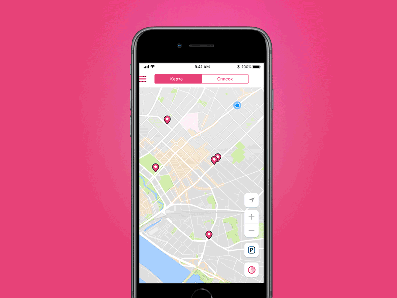 Carsharing reservation mechanic app carsharing