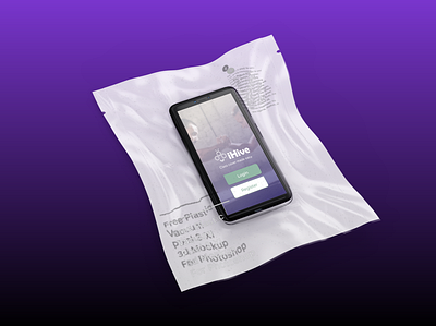 iHive sealed bag branding creative ihive ilustration mobile mobile ui mockup sealed