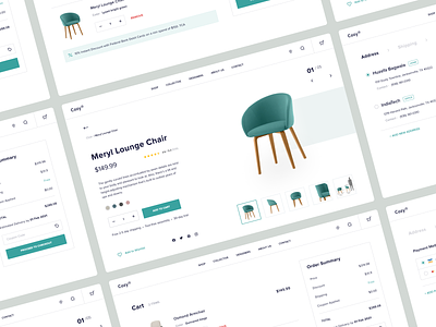 Furniture Store - E-commerce Freebie chair download ecommerce figma freebie furniture furniture store interior landing page product product page shopify shoping shopping cart store template typography ui ui8 ux