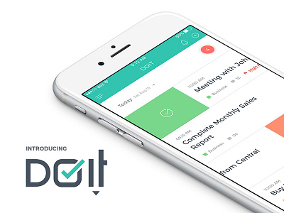 DOIT - IOS task manager app animation app interaction ios manager task todo ui ux