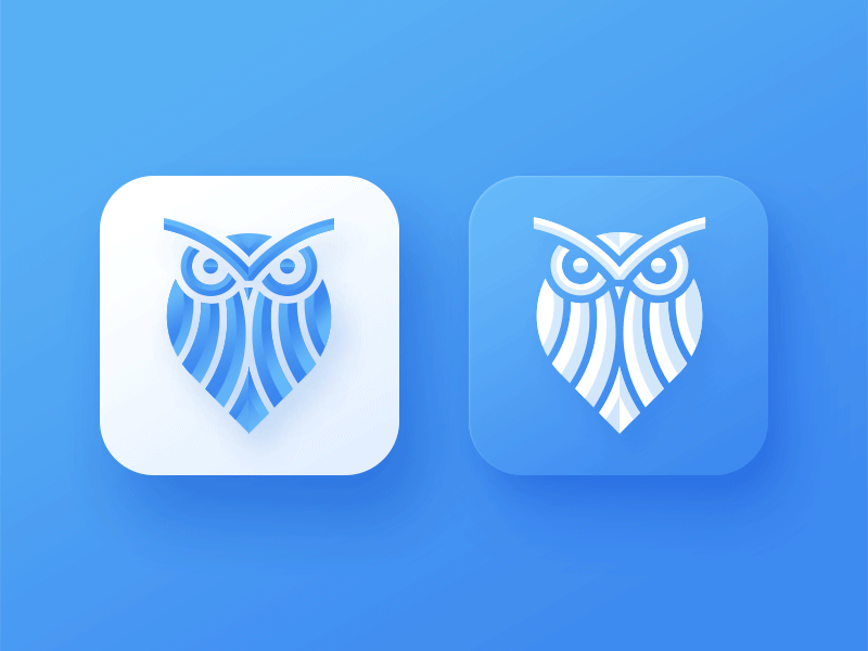 The Owl Icon graphic graphics originality owl，icon