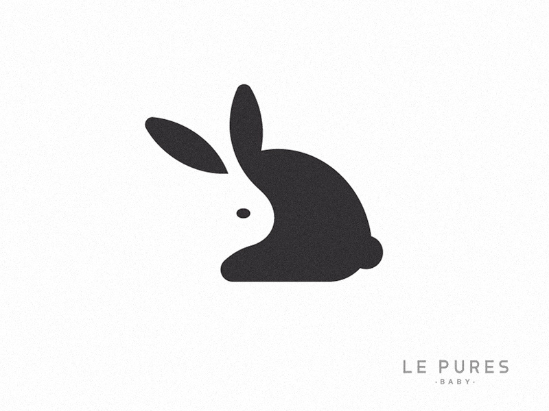 Rabbit logo by bingbing for Nice100Team on Dribbble