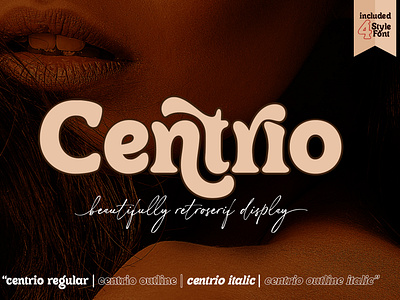 Centrio Typeface