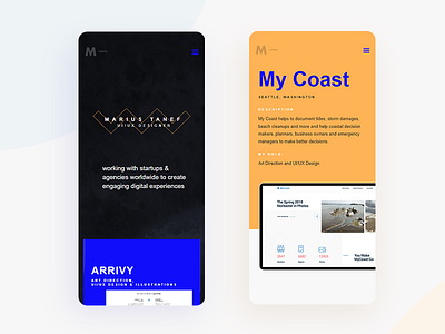 Personal Website figma mobiledesign portfolio responsive design webdesign webflow