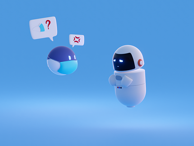 Be safe out there! 3d character design chatbot chatbots covid covid 19 healthcare healthcareit illustration illustration design interaction mascot mascot character mascot design medical medical bot medical design robot robots
