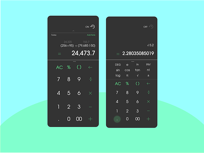 #DailyUI - Day 004 - Calculator dailyui ui ui design ux uxdesign