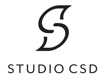 New logo for Studio CSD brand design brand identity branding design illustrator logo logo design monogram monogram logo typography vector