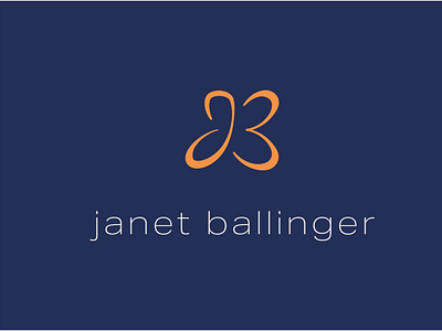 Logo design for Janet Ballinger Hypnotherapy agency brand design brand identity branding design hypnotherapy logo logo design monogram monogram logo therapy typography vector