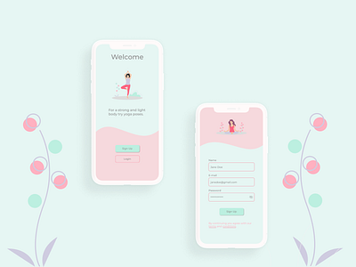 Daily UI #001 app app design dailyui dailyui 001 design graphic design illustration mobile mobile ui ui