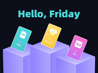 Hello, Friday app branding design icon illustration logo typography ui ux vector