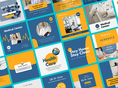 Medical Canva Instagram Template design instagram post instagram template layout design medical template templatedesign typography