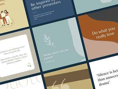 Canva Templates — Quotes Feed Design