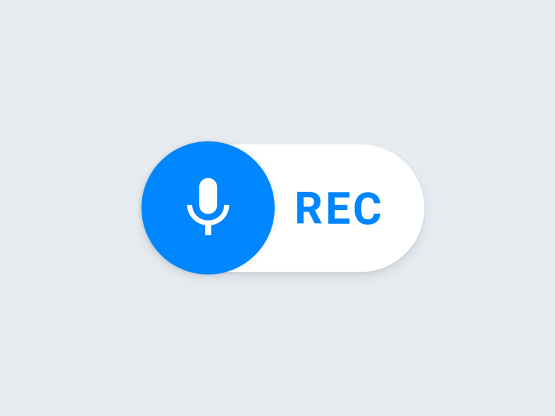 Call Recording android app material ui