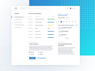 Academy of Science - Remote Education Dashboard