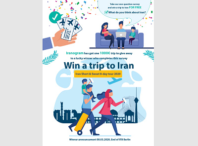 Poster Contest iran iranogram travel
