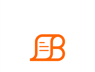 Unique Lettermark B b branding lettermark logo minimalist simple