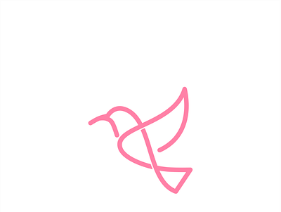 bird logo bird branding feminime lineart logo modern sell simple