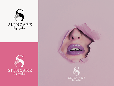 Logo for a Skincare Parlour - SkinCare by Sophia branding creativity design logo vector