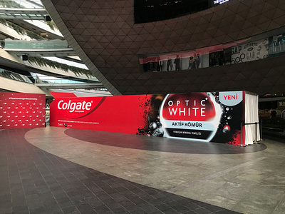 Colgate // Optic White 3ddesign advertising brand design colgate opticwhite