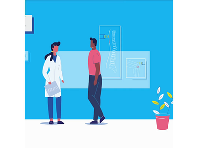 Medical check-up Animation & Motion Graphics adagency adobe animation characterart dynamic graphic design illustration motion graphics motiondesign motiongraphics photoshop video