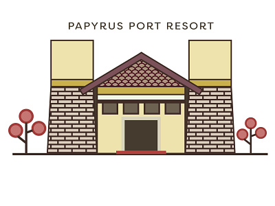 Papyrus Port Resort design flat flat design flat designs flat icon flat illustration flatdesign flatdesigns illustration illustration art illustrationart illustrationartist illustrationartists illustrations illustrator vector vector art vector illustration vectorart vectors