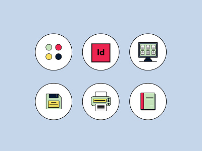 Publishing Icons Set