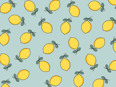 Lemons! Lemons! Lemons! - pt 1 dribbble flat design flat illustration flatdesign flatillustration illustraion illustration illustration art illustrations illustrator lemon lemons pattern pattern a day pattern art pattern design patterndesign patterns vector art vector illustration