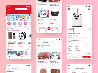 Miniso.ID Mobile App - Redesign