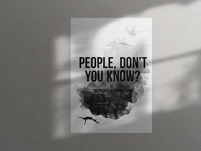 People, Don't You Know design graphic design illustration play poster art