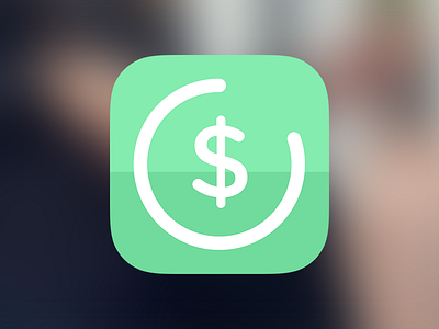 Pennies for iPhone – App Icon app app icon budget counter dollar green iphone money timer