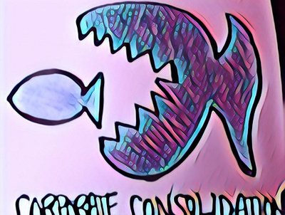 Corporate Consolidation design flat illustration