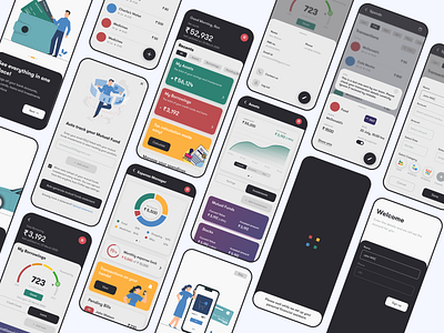 FinPal - Personal Finance App UI/UX bank app banking app credit card creditcard expense manager expense tracker expenses finance finance app loading animation onboarding personal finance transaction ui