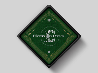 CAO Eileen's Dream Pipe Tobacco Tin briar cao celtic classic eileen knots pipes redesign smoking tin tobacco