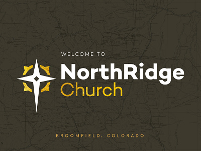 NorthRidge Church Final Logo christian christianity church church branding colorado compass cross denver logo metro north ridge