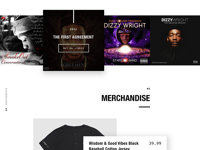 Dizzy Wright Fanpage by Paul Lapkin on Dribbble