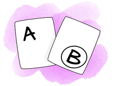 A/B Test Illustration illustration